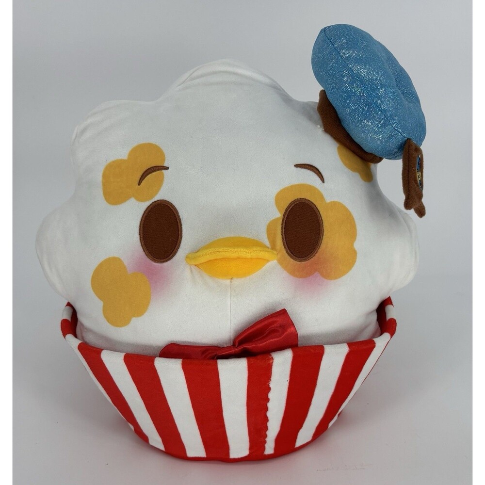 Disney Parks Munchlings Donald Duck Popcorn Bucket Plush Pillow